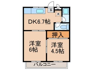 ドゥエリング長根の物件間取画像